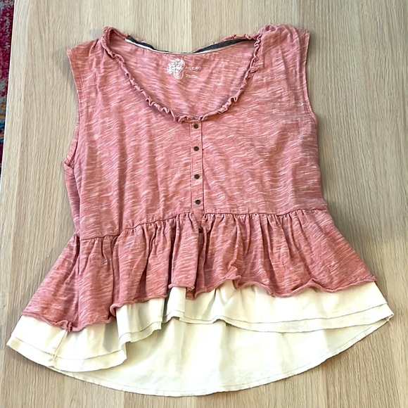 Anthropologie Ruffled Tank - Picture 2 of 4